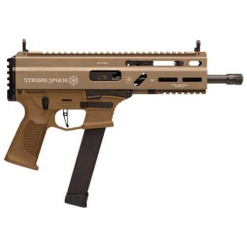 Grand Power Stribog SP9A3G Semi-Automatic Pistol 9mm Luger 8" Barrel (3)-33Rd Magazine Compatible With Glock Style Magazines Flat Dark Earth Finish - Buy A Gun