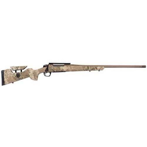 CVA Cascade Long Range Hunter Bolt Action Rifle 7MM PRC 24" Barrel (1)-3Rd Magazine Realtree Hillside Camouflage Synthetic Stock Smoked Bronze Cerakote Finish