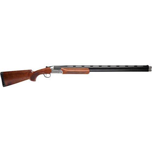 Savage Arms Stevens 555 Sporting Compact Break Open Over/Under Shotgun 20 Gauge 3" Chamber 26" Blued Barrel 2 Round Capacity Oiled Turkish Walnut Furniture Silver Finish