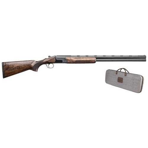 Charles Daly 214E Superior Break Open Over/Under Shotgun 12 Gauge 3" Chamber 28" Barrel 2 Round Capacity Select Checkered Walnut Stock Blued Finish