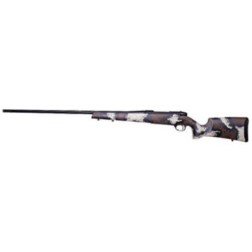 Weatherby Mark V High Country Bolt Action Rifle .300 Weatherby Magnum 26" Spiral Fluted Barrel 3 Round Capacity Peak 44 Bastion Carbon Fiber Stock Graphite Black Finish