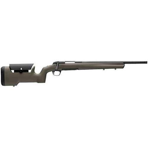 Browning X-Bolt Max SPR Bolt Action Rifle 6.8 Western 20" Heavy Sporter Barrel 3 Round Capacity Drilled & Tapped OD Green Max Composite Stock Blued Finish