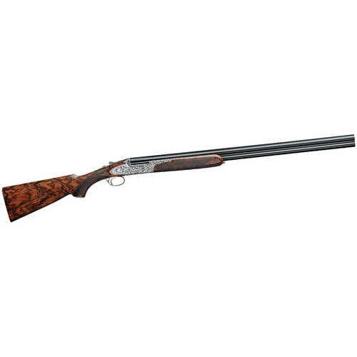 Rizzini Grand Regal Extra Break Open Over/Under Shotgun 12 Gauge 2.75" Chamber 29" Barrel 2 Round Capacity Coin Anodized Silver Receiver Turkish Walnut Stock Black Finish