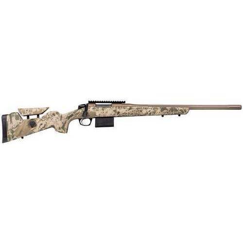 CVA Cascade Varmint Hunter Bolt Action Rifle 223 Remington 20" Threaded Barrel (1)-5Rd Magazine Realtree Hillside Camouflage Synthetic Stock Smoked Bronze Cerakote Finish