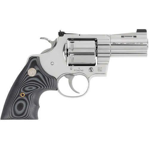 Colt Python Combat Elite Revolver 357 Magnum 3" Barrel 6 Round Capacity Black G10 Grips Stainless Steel Finish - Buy A Gun