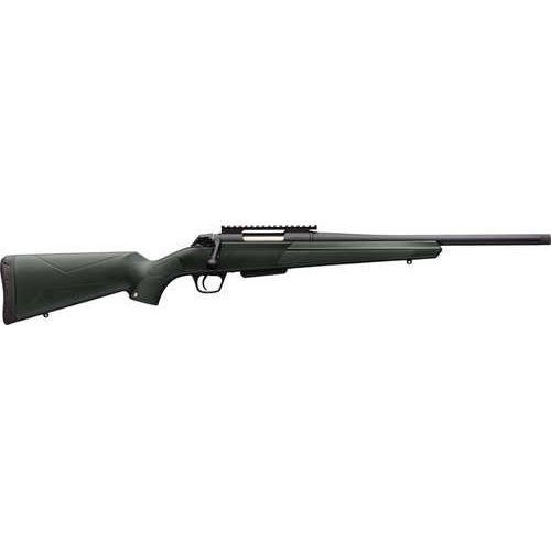 Winchester XPR Stealth SR Bolt Action Rifle 6.8 Western 16.5" Barrel (1)-3Rd Magazine Green Composite Sporter Stock Matte Black Finish