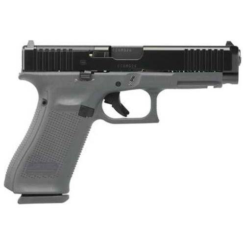 Glock G47 G5 MOS Semi-Automatic Pistol 9mm Luger 4.49" Barrel (3)-17Rd Magazines Fixed Sights Black Slide Gray Polymer Finish - Buy A Gun