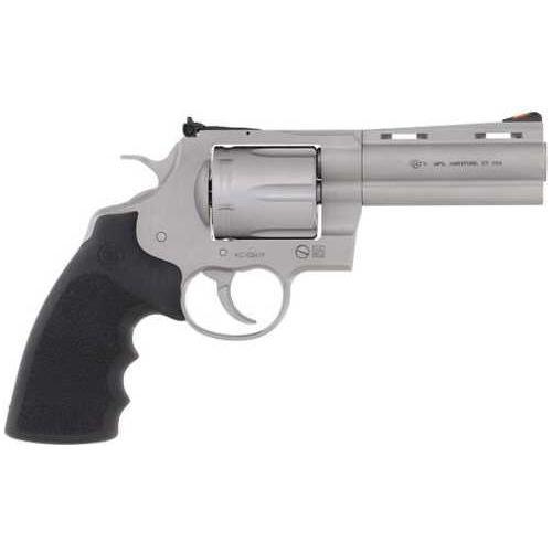 Colt Anaconda Double/Single Action Revolver 44 Remington Magnum 4.25" Barrel 6 Round Capacity Black Hogue Grips Stainless Steel Finish - Buy A Gun