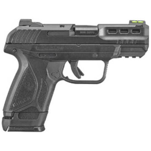 Ruger Security-380 Compact Semi-Automatic Pistol 380 ACP 3.42" Barrel (2)-15Rd Magazines Fiber Optic Front and Drift Adjustable Rear Sights Black Oxide Finish - Buy A Gun