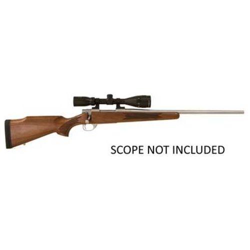 Howa M1500 Walnut Hunter Bolt Action Rifle 6.5 Creedmoor 22" Barrel 4 Round Capacity Three-Position Thumb Safety Walnut Stock Stainless Steel Finish