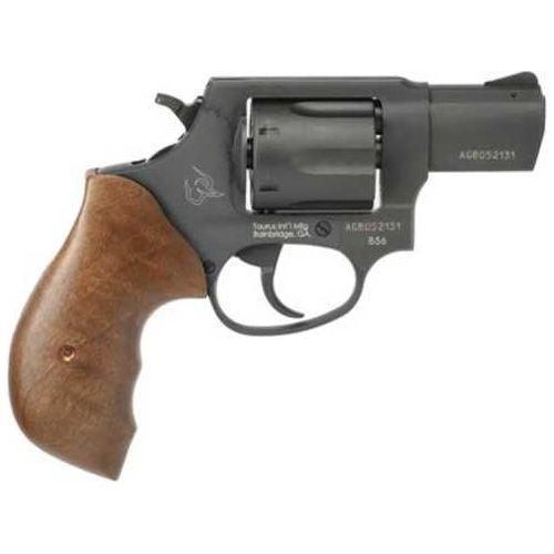 Taurus 856 Double/Single Action Revolver 38 Special 2" Barrel 6 Round Capacity Fixed Sights Turkish Walnut Grips Matte Black Finish - Buy A Gun