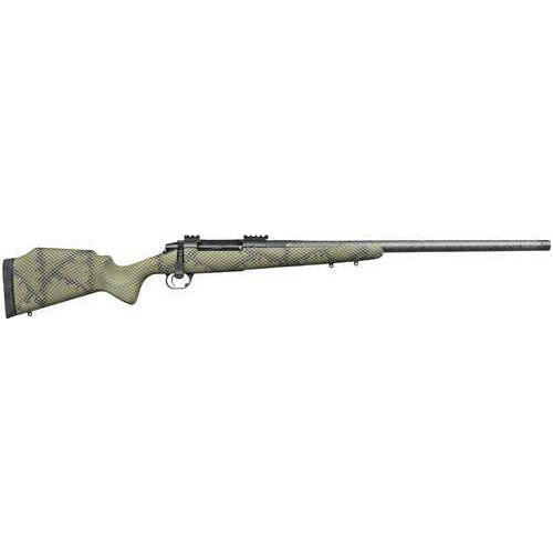 Proof Research Ascension Bolt Action Rifle 7mm Remington Magnum 24" Barrel 4 Round Capacity Fixed TFDE Camouflage Carbon Fiber Stock Black Finish