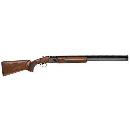 Spandau Premier Target Break Open Over/Under Shotgun 12 Gauge 3" Chamber 28" Barrel 2 Round Capacity Color Case Hardened Receiver Turkish Walnut Stock Gloss Blued Finish