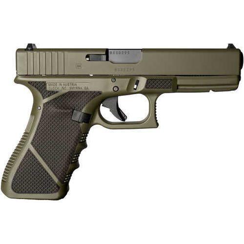 Weapon Works G22 Gen3 Semi-Automatic Pistol 40 S&W 4.49" Barrel (1)-15Rd Magazine Fixed Sights Serrated Slide Olive Drab Green With Diamond Stippling Finish - Buy A Gun