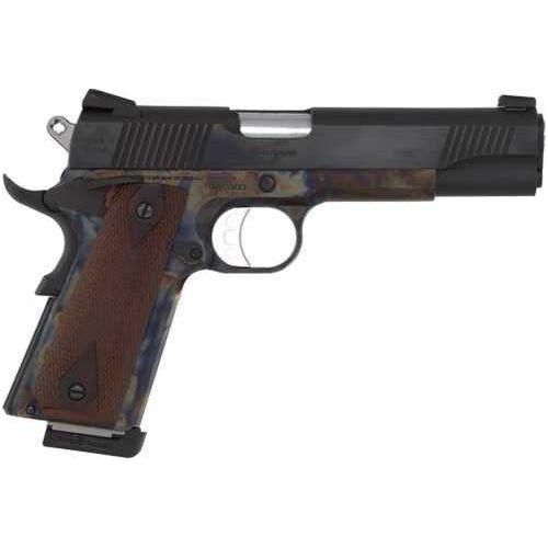 Tyler Gunworks 1911 Semi-Automatic Pistol 45 ACP 5" Barrel (1)-8Rd Magazine Adjustable Sights Walnut Grips Blued Slide Case Colored/Hardened Finish - Buy A Gun