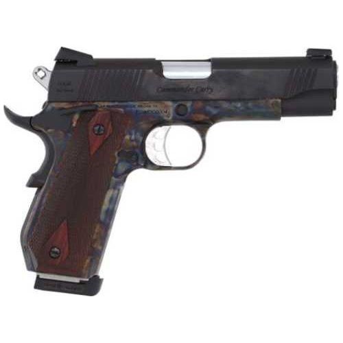 Tyler Gunworks 1911 Semi-Automatic Pistol 45 ACP 4.25" Barrel (1)-8Rd Magazine Adjustable Sights Walnut Grips Blued Slide Case Colored/Hardened Finish - Buy A Gun