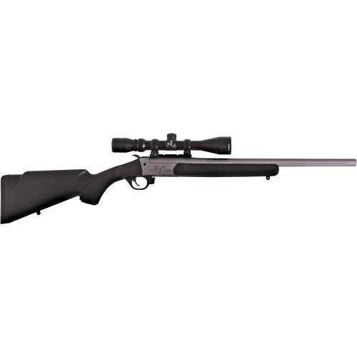 Traditions Outfitter G3 Single Shot Rifle 35 Remington 22" Lothar Wather Barrel 1Rd Capacity 3-9x40 Scope Mounted Synthetic Stock Stainless Cerakote Applied Finish