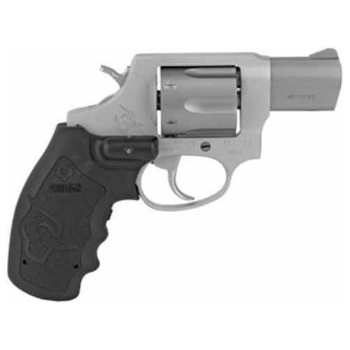 Taurus, Model 856VL, Double Action, Metal Frame Revolver, Small Frame, 38 Special +P, 2" Barrel, Alloy, Matte Finish, Silver, Viridian Red Laser Grip, Fixed Sights, 6 Rounds - Buy A Gun