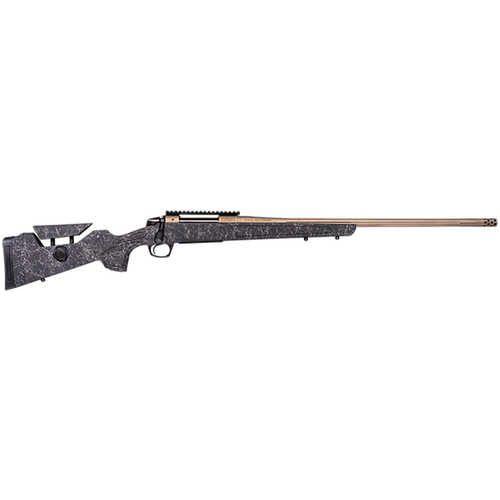 CVA Cascade Long Range Hunter Rifle 300 Win Mag 24" Barrel Smoked Bronze Cerakote Steel Threaded Barrel