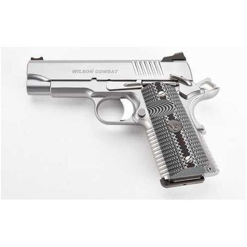 Wilson Combat ACP Pistol 45 ACP 4.25" Barrel 8Rd Silver Finish - Buy A Gun