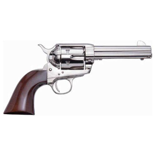 Cimarron Pistolerol Revolver 9mm Luger 4.75" Barrel 6Rd Silver Finish - Buy A Gun