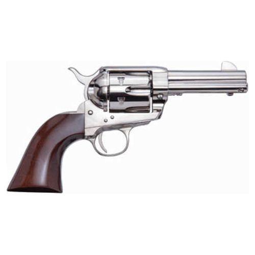 Cimarron Pistolerol Revolver 9mm Luger 3.5" Barrel 6 Nickel Finish - Buy A Gun