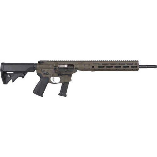 LWRC IC NINE Rifle 9mm Luger 16" Barrel 27Rd Brown Finish