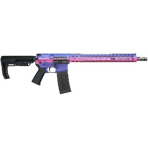 Black Rain Ordnance Spec15 Rifle 223 Remington 16" Barrel 30Rd Pink & Purple Finish