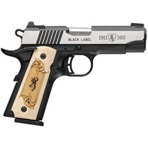 Browning Black Label 1911 Pistol 380 ACP 3.6