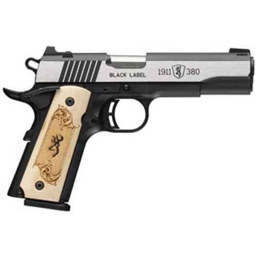 Browning Black Label 1911 Pistol 380 ACP 4.25