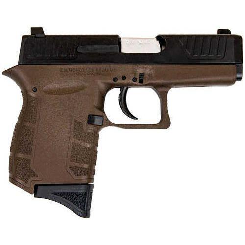 Diamondback Firearms DB9 G4 Semi-Auto Pistol 9mm Luger 3.1" Barrel (1)-6Rd Mag 3 Dot Contrast Midnight Bronze Polymer Finish - Buy A Gun