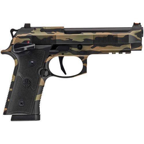 Beretta 92XI Combat Pistol 9mm Luger 4.7" Barrel 15Rd Camouflage Finish - Buy A Gun