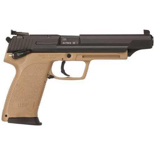 Heckler & Koch USP45 Elite Pistol 45 ACP 6.02" Barrel 12Rd FDE And Blued Finish - Buy A Gun