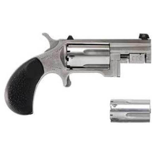 North American Arms Sentinel Revolver 22 LR/ 22 WMR 1.63" Barrel 5Rd Silver Finish - Buy A Gun