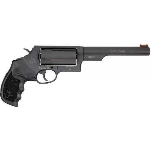 Taurus Judge Magnum Double Action Revolver .45 LC/.410 Gauge 6.5" Barrel 5 Round Capacity Rubber Grips Black Finish - Buy A Gun