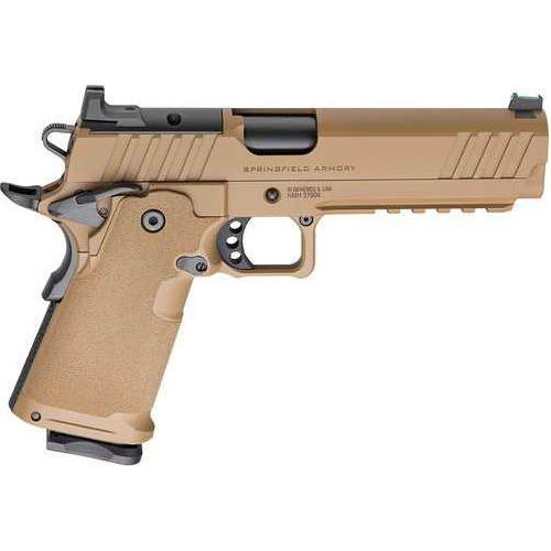 Springfield 1911 DS Prodigy Pistol 9mm Luger 5" Barrel 20Rd Coyote Brown Finish - Buy A Gun