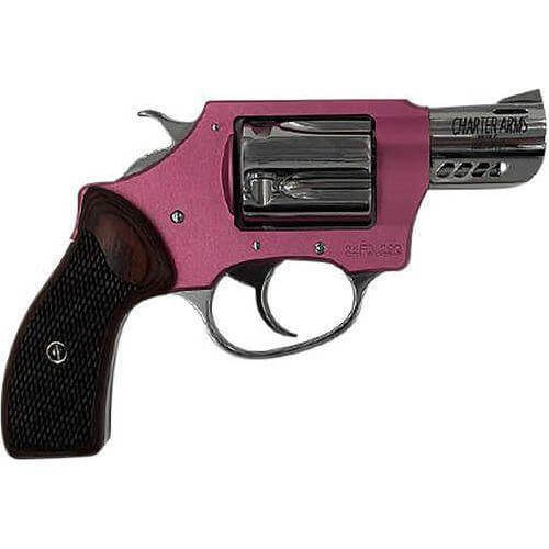 Charter Arms Coyote Revolver 380 ACP 2" Barrel 5Rd Pink Finish - Buy A Gun