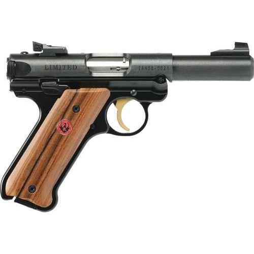 Ruger Mark IV Limited Pistol 22 Long Rifle 4" Barrel 10Rd Blued Finish - Buy A Gun