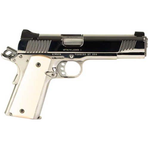 Kimber Stainless II High Polished Pistol 38 Super 5" Barrel 9Rd Silver Finish - Buy A Gun