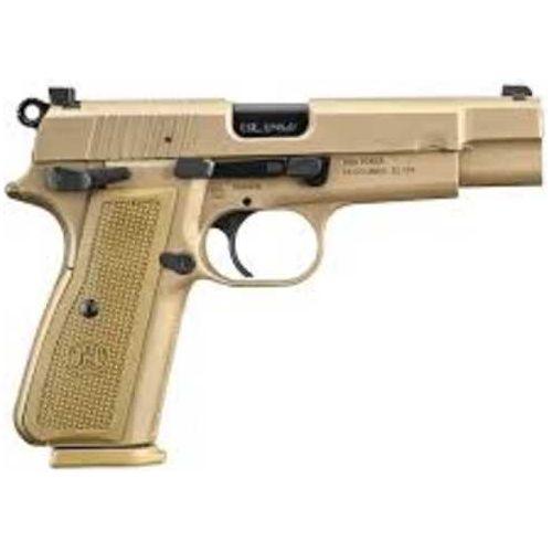 FN High Power Pistol 9mm Luger 4.7" Barrel 10Rd Flat Dark Earth Finish - Buy A Gun