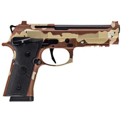 Beretta 92XI Combat Pistol 9mm Luger 4.7" Barrel 10Rd Camouflage Finish - Buy A Gun