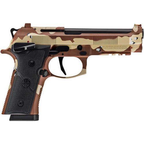 Beretta 92XI Combat Pistol 9mm Luger 4.7" Barrel 15Rd Chocolate Chip Camo Finish - Buy A Gun