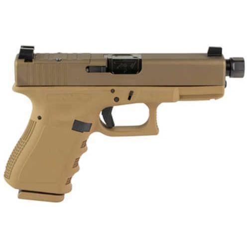 Glock 19OR Pistol 9mm Luger 4.6" Barrel 15Rd Flat Dark Earth Finish - Buy A Gun