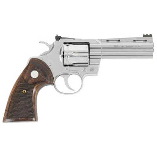 Colt Python Target Revolver 357 Magnum 4.25" Barrel 6Rd Silver Finish - Buy A Gun