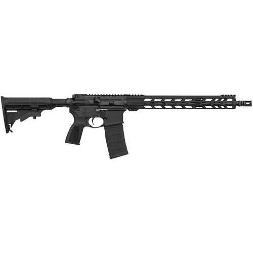 ZRO Delta Ready Series ZR01 Full Size AR-15 Rifle 223 Wylde 30+1 16" Black Nitride Threaded Barrel Black M-LOK Aluminum Receiver Black Adjustable Synthetic Stock Black A2 Grip