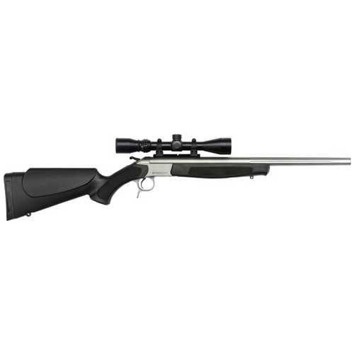 CVA Scout V2 Compact Rifle 350 Legend 20" Barrel 1Rd Silver Finish