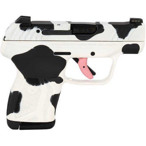 Ruger LCP Max Pistol 380 Auto 10+1 Rounds 2.80" Barrel Cow Camo With Pink Trigger - Buy A Gun