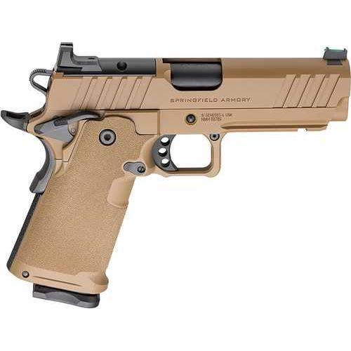 Springfield Armory 1911 DS Prodigy Pistol 9mm Luger 4.25" Barrel (2)10RD Mags Coyote - Buy A Gun