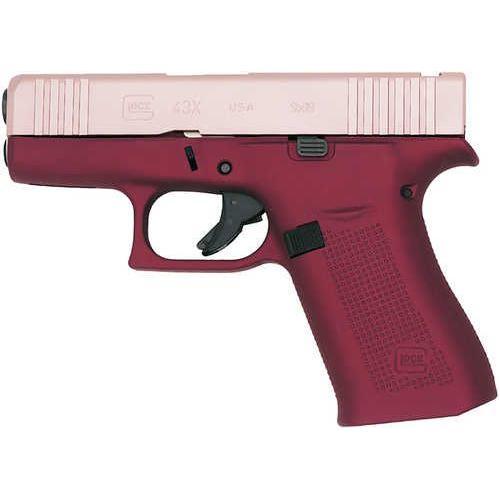 Glock G43X MOS Pistol 9mm Luger 3.41" Barrel 10Rd Two-Toned Finish - Buy A Gun