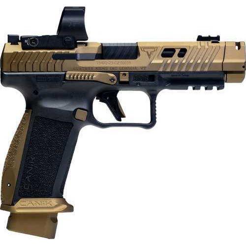 Canik TTi Combat Pistol 9mm Luger 4.6" Barrel 18Rd Bronze Slide Black Finish - Buy A Gun